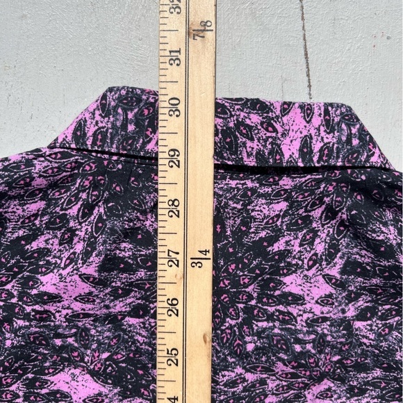 Women's Wrangler Shirt Multicolor Colorblock Western L Ranch Gradient Coastal - Picture 6 of 12